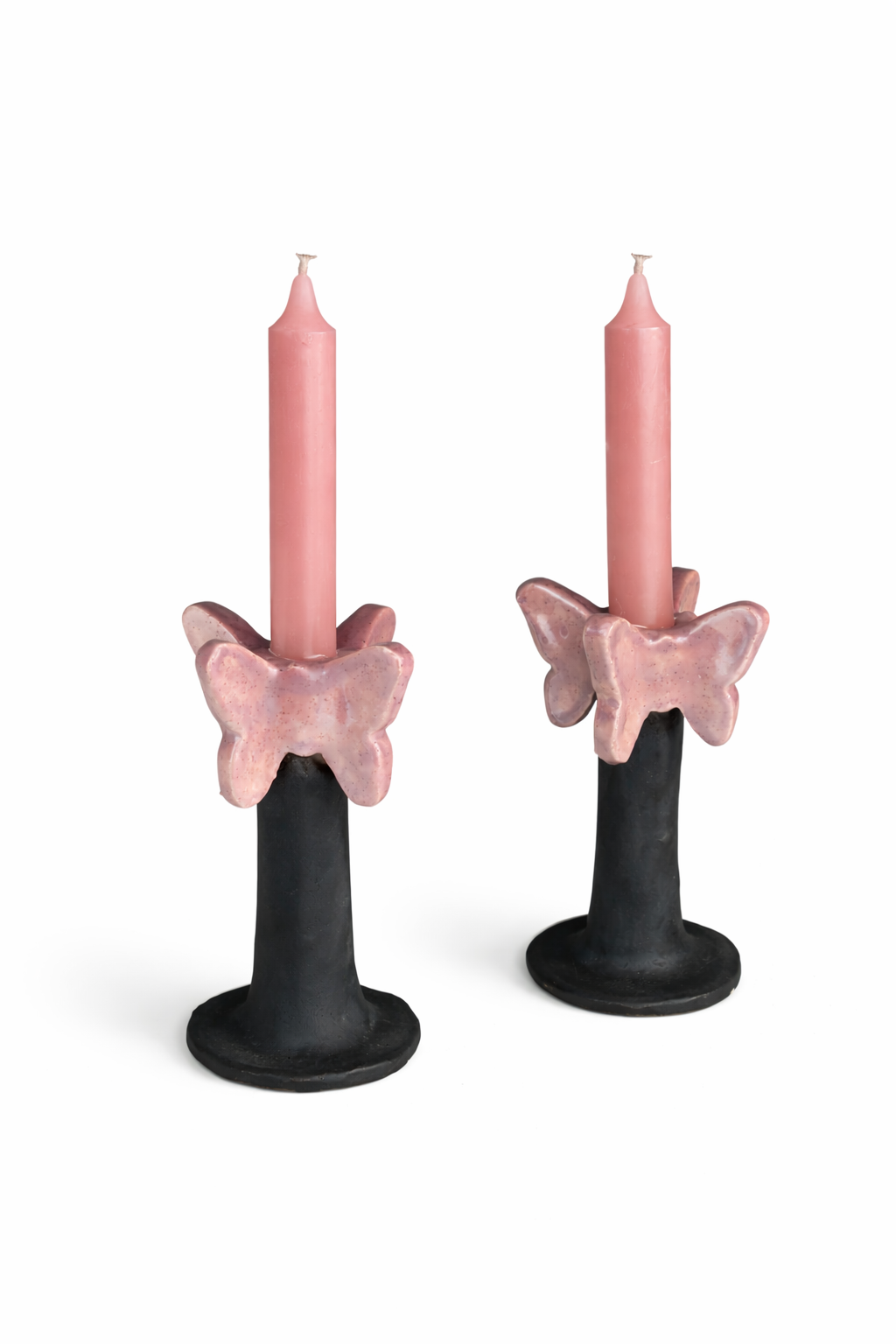 Butterfly Candle Holders Set of Two